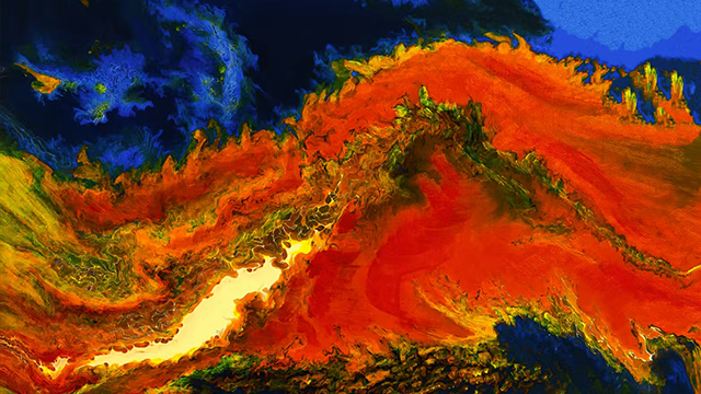 Colors Across the Ocean -- Chen Hong's art becomes a bridge to the soul