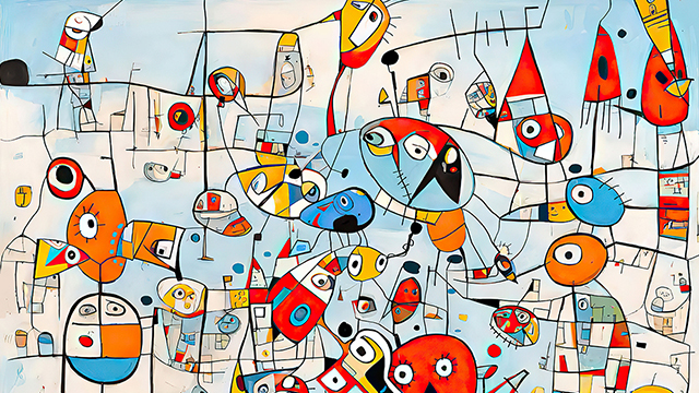 Line as Ideology: Yehan Wang's Cross-Cultural Fusion and Digital Evolution in Abstract Art